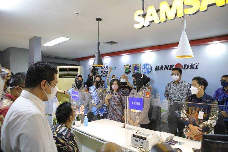 Bank DKI Turut Hadir di Gerai Samsat Pusat Grosir Cililitan 1