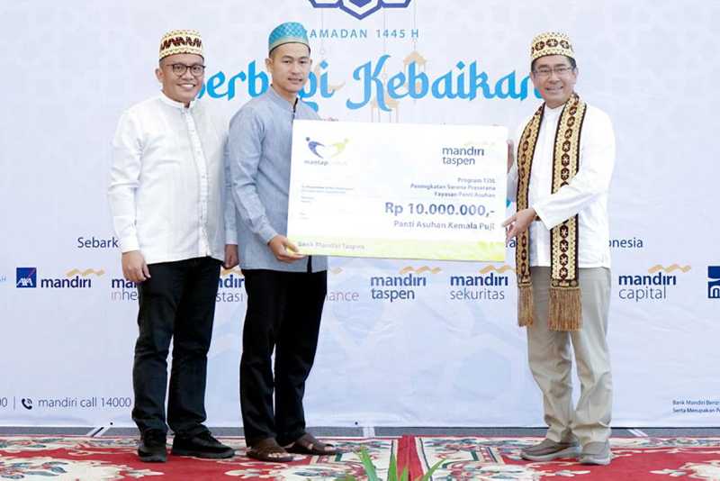 Bank Mandiri Taspen Gelar Safari Ramadan di Seluruh Kantor Cabang di Indonesia