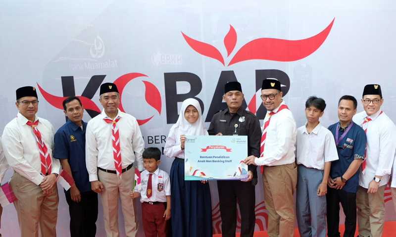 Bank Muamalat dan BMM Salurkan Bantuan Pendidikan