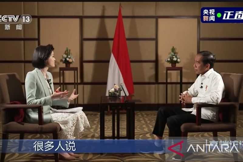 Banyak Ditemukan di Medsos Cuplikannya, Wawancara Presiden Jokowi Curi Perhatian Banyak Warga Tiongkok