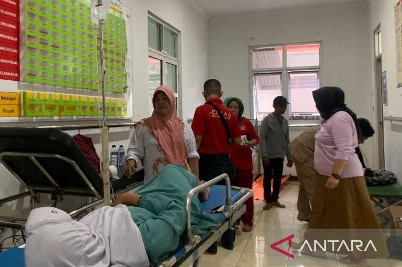 Banyak Sekali, Total Korban Keracunan Nasi Kotak di Cianjur 92 Orang