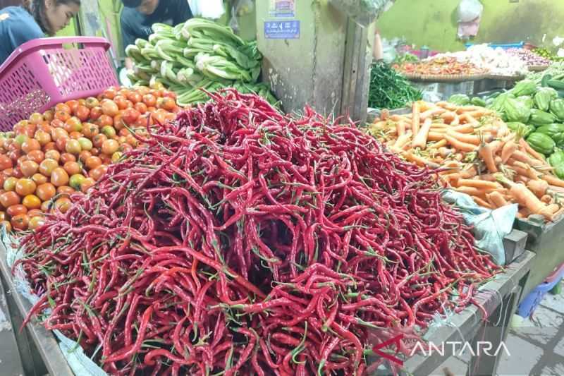 Bapanas Catat Harga Cabai Merah Naik Rp38.130 per Kg