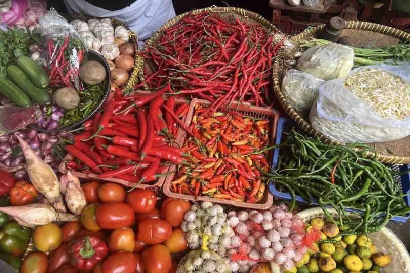 Bapanas: Harga Pangan Fluktuatif, Cabai Rawit Jadi Rp42.730 per Kg