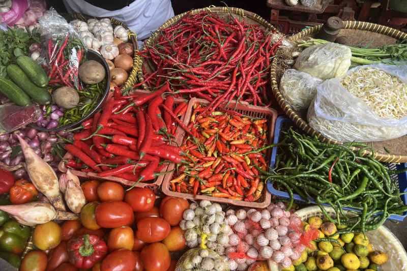 Bapanas: Harga Pangan Secara Umum Turun, Cabai Rawit Merah Rp39.980 per Kg