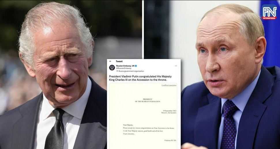 Barat-Rusia Masih Tegang, tapi Putin Ucapkan Selamat ke Penguasa Baru Inggris Raja Charles III