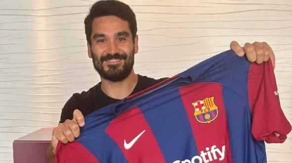 Barcelona Umumkan Transfer Ilkay Gundogan