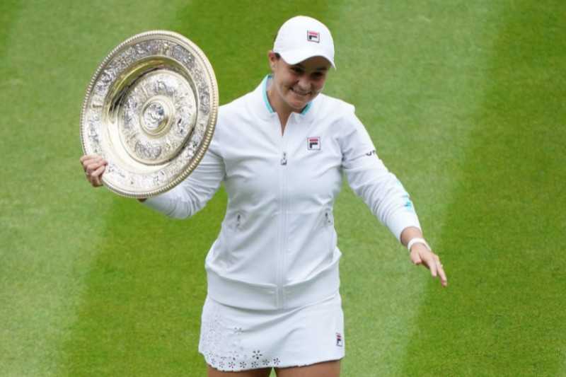 Barty Akui Bisa Juara Wimbledon karena Didukung Situasi Ajaib