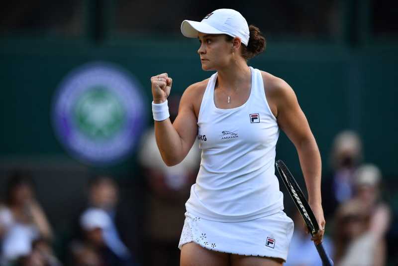 Barty Hadapi Juara French Open di  16 Besar Wimbledon