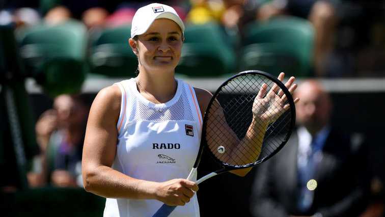 Barty ke Perempat Final Wimbledon Usai Kalahkan Juara Prancis Open Krejcikova