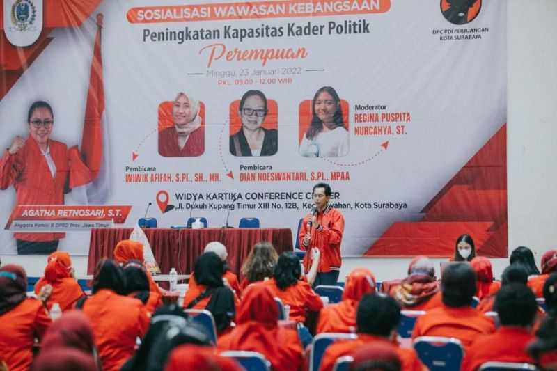 Baru Saja Disahkan, PDIP Langsung Tancap Gas Sosialisasikan UU TPKS pada Kader dan Anak Milenial Surabaya