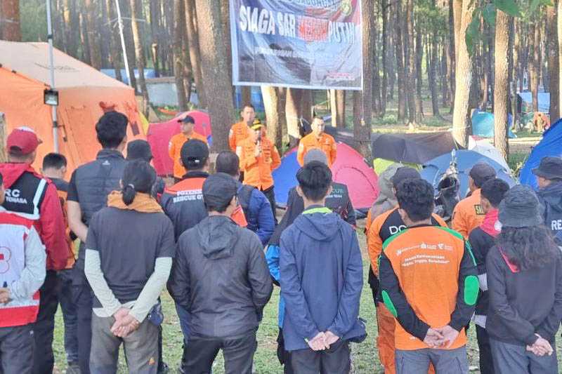 Basarnas: 3.380 Pendaki Ikuti Upacara Bendera di Gunung Latimojong