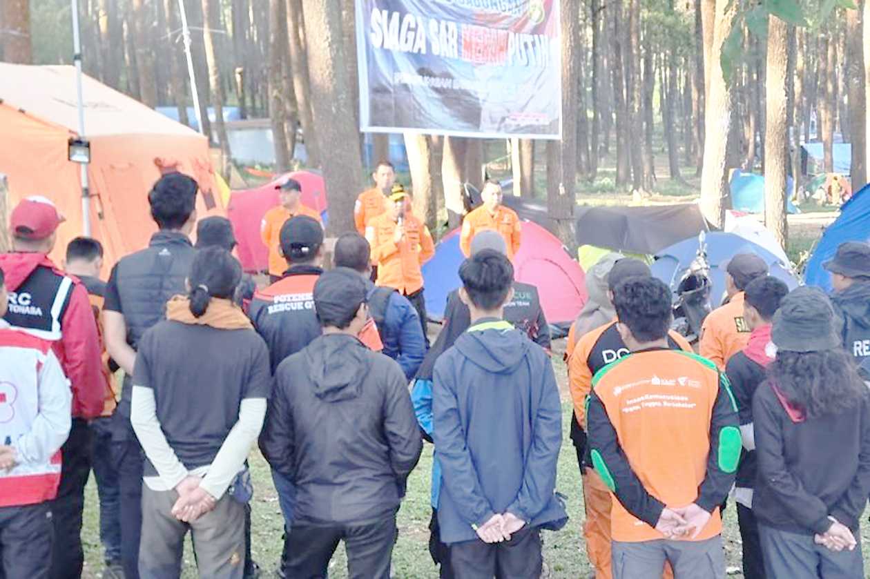 Basarnas: 3.380 Pendaki Ikuti Upacara di Gunung Latimojong