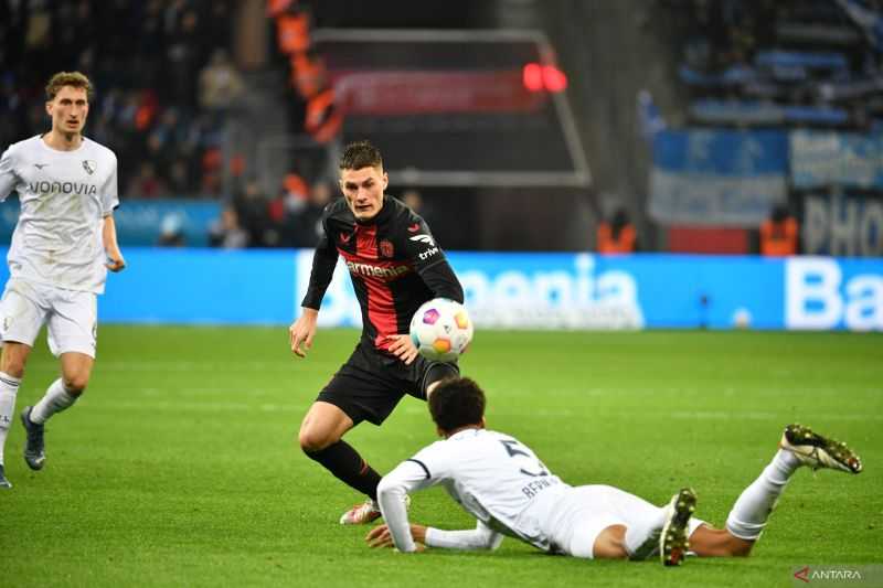 Bayer Leverkusen Vs Bochum 4-0, Schick Kemas 3 Gol di Babak Pertama