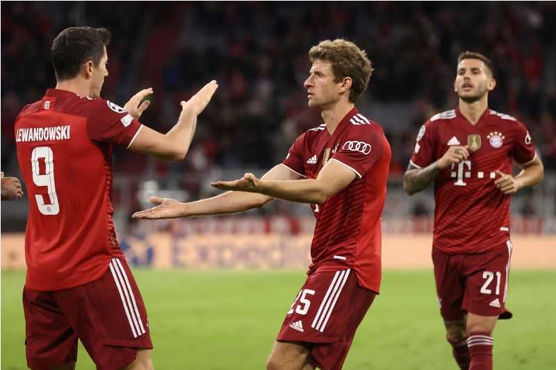 Bayern Menang Telak 5-0 Atas Dynamo Kiev