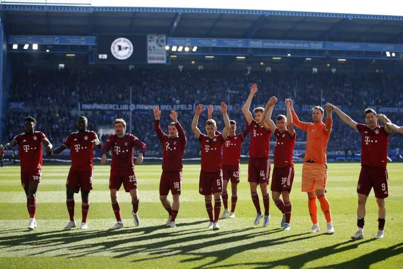 Bayern Muenchen di Ambang Juara Bundesliga Usai Hancurkan Arminia