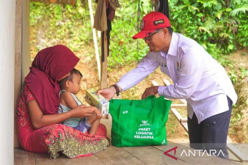 Baznas Salurkan Paket Logistik untuk Mustahik Muslim Baduy di Banten