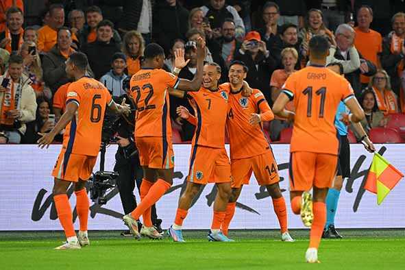 Belanda Bobol Gawang Jerman Sangat Cepat