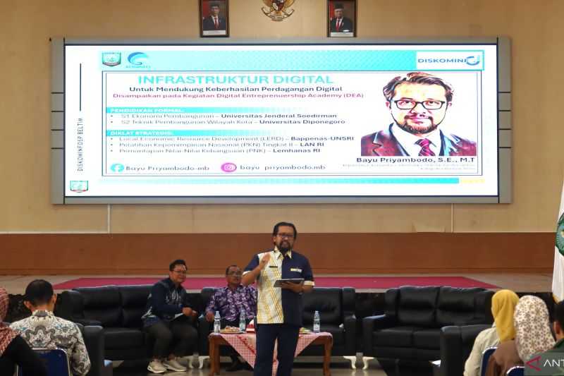 Belitung Timur Tingkatkan Kemampuan Pemasaran Digital Pelaku UMKM