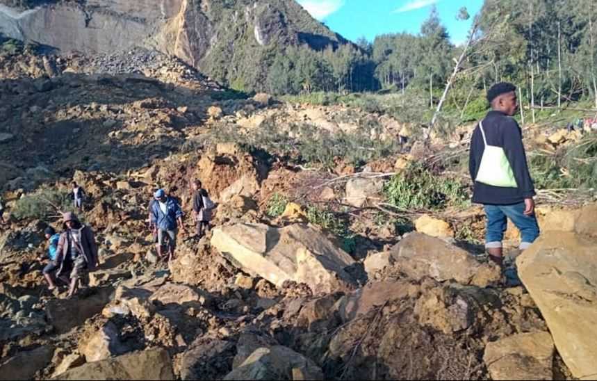 Bencana Longsor Landa Papua Nugini, Ratusan Orang Dikhawatirkan Tewas Tertimbun