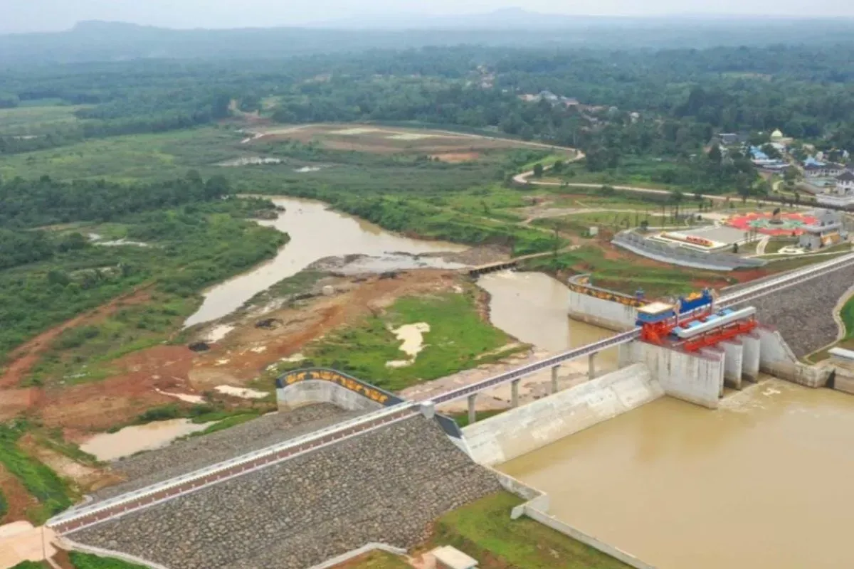 Bendungan Margatiga Topang Produksi Pangan Lampung