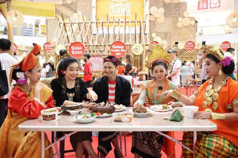 Beragam Kuliner Otentik Nusantara Hadir di Kampoeng Legenda Mal Ciputra Jakarta