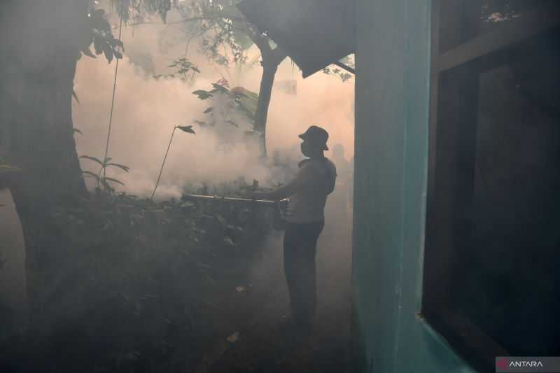Berantas Sarang Nyamuk Kasus Cegah Dengue Naik di Bulan April