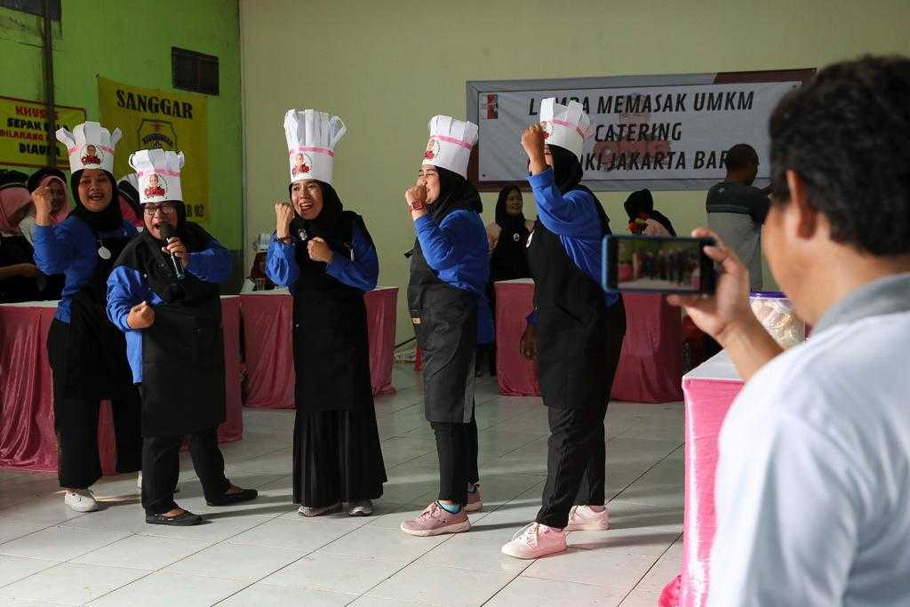 Berdayakan UMKM, Orang Muda Ganjar Gelar Lomba Masak Katering di Jakbar 4