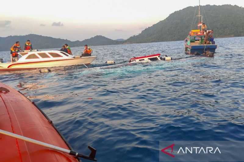 Berita Duka, Tiga Korban Meninggal Saat Kapal Penumpang Tenggelam di Anambas