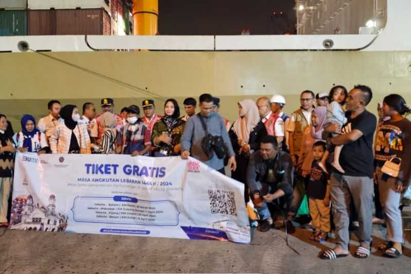 Berita Gembira, Akhirnya 355 Penumpang Ini Bisa Mudik Gratis Berangkat dari Tanjung Priok ke Makassar