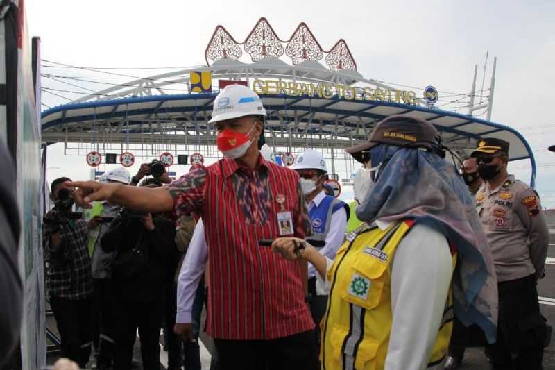 Berita Gembira, Ganjar Pranowo: Tol Semarang-Demak Dioperasikan Saat Natal dan Tahun Baru