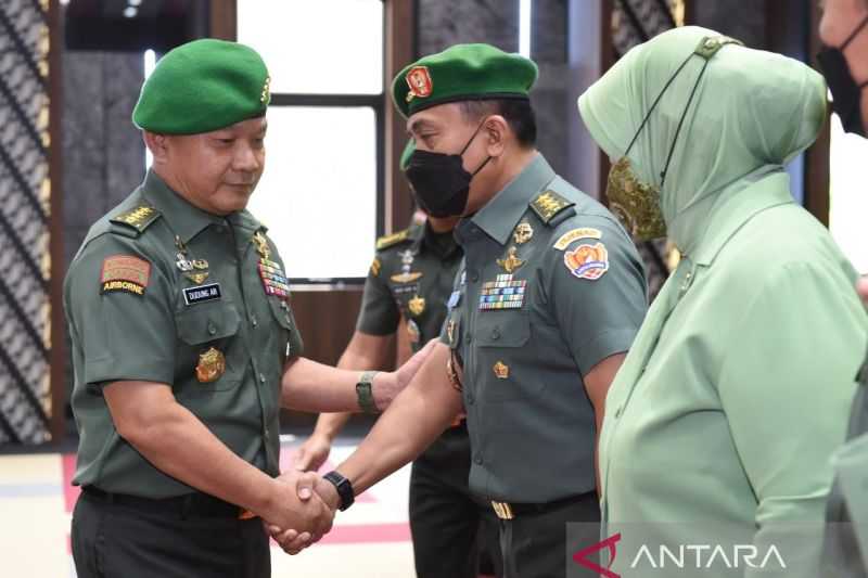 Berita Gembira Jelang Lebaran, 24 Pati TNI Angkatan Darat Naik Pangkat