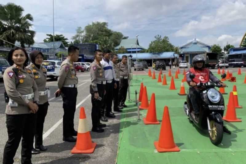 Berita Gembira, Polda Riau Hapus Manuver Angka 8 dan Zig-Zag Pada Ujian SIM C