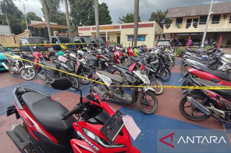 Berita Gembira, Polres Bogor Akan Kembalikan 56 Kendaraan Hasil Curian ke Pemiliknya