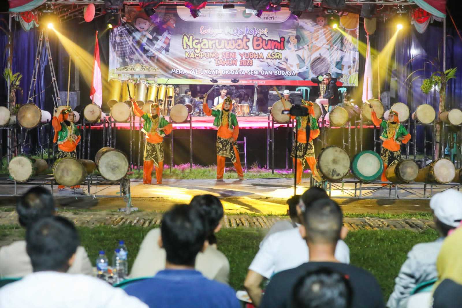 Berkat Gardu Ganjar Acara Ngaruwat Bumi Kampung Seni Yudha Asri Banten Lebih Meriah 3