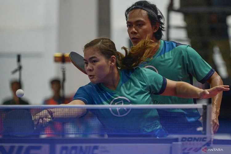 Bermain Lepas Jadi Kunci Komang dan Sisca Raih Medali Emas Cabang Tenis Meja pada PON 2024