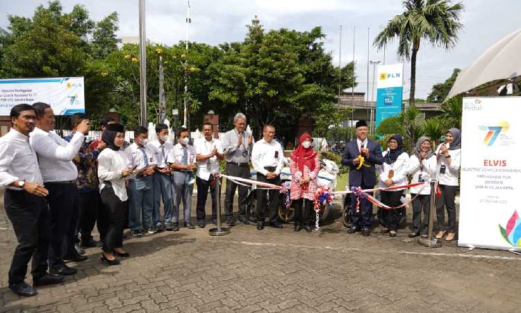 Bersatu Bangun Bangsa, Elvis Motor Listrik Konversi Karya Pemuda SMKN 55 Jakarta Siap Mengaspal di Jalanan Ibukota 