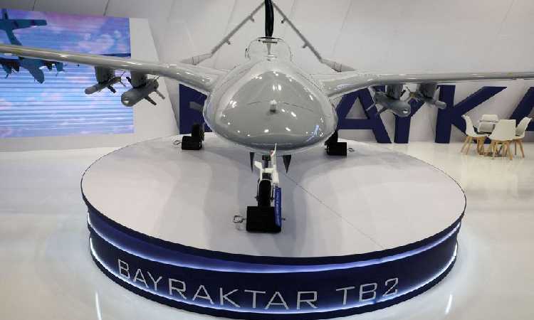Bersinar di Medan Konflik, EUA Borong 20 Drone Tempur Bayraktar Milik Turki