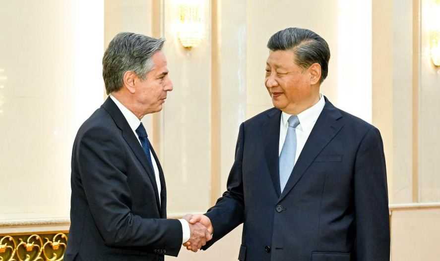 Bertemu Blinken, Xi Jinping Desak Tindakan Menstabilkan Hubungan AS-Tiongkok
