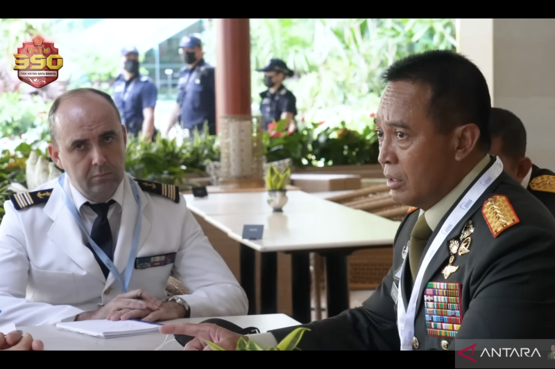 Bertemu Delegasi Prancis, Panglima TNI Jenderal Andika Perkasa Perkuat Kerjasama Lewat Pengadaan Alutsista dan Latihan Militer
