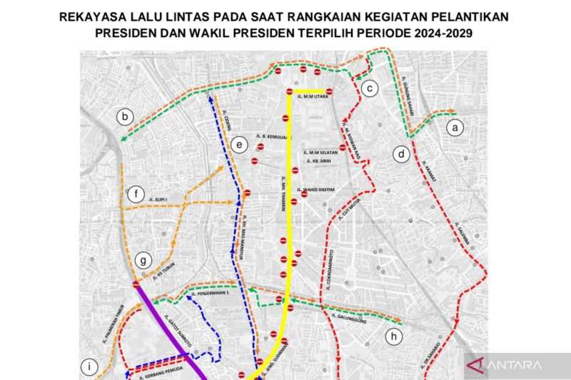 Besok Pelantikan Presiden, Ini Rekayasa Lalu Lintas yang Akan Diberlakukan Dishub DKI