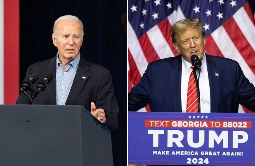 Biden dan Trump Berdebat Soal Imigran dan Usia di Georgia