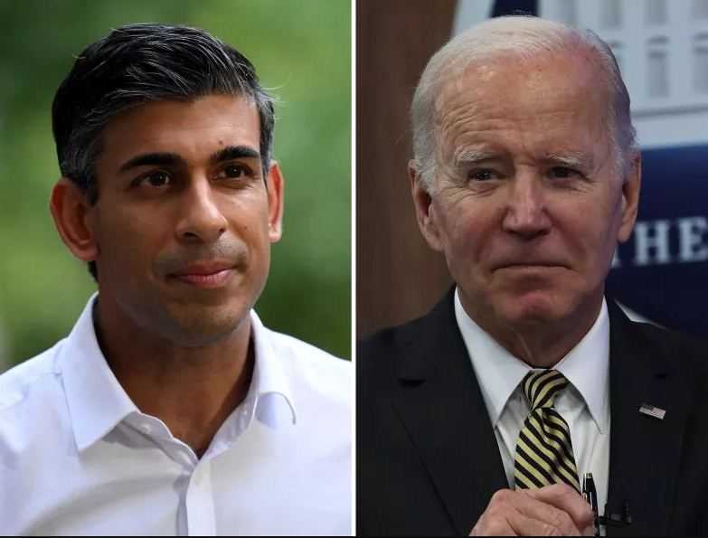 Biden Sebut Naiknya Rishi Sunak Jadi Perdana Menteri Tonggak Bersejarah bagi Inggris