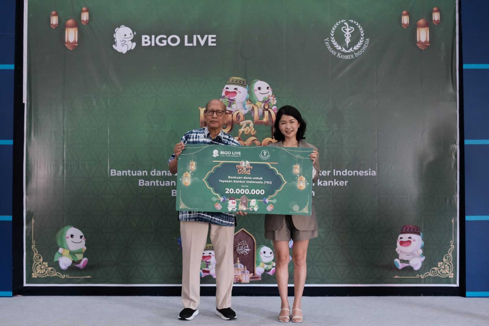 Bigo Live for Good Sukses Galang Dana untuk Yayasan Kanker Indonesia