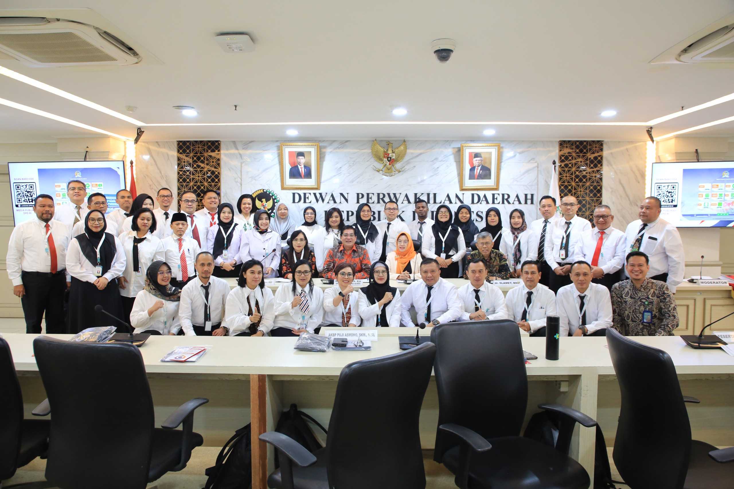 Biro PHM Setjen DPD RI Terima Delegasi Diklat PKA