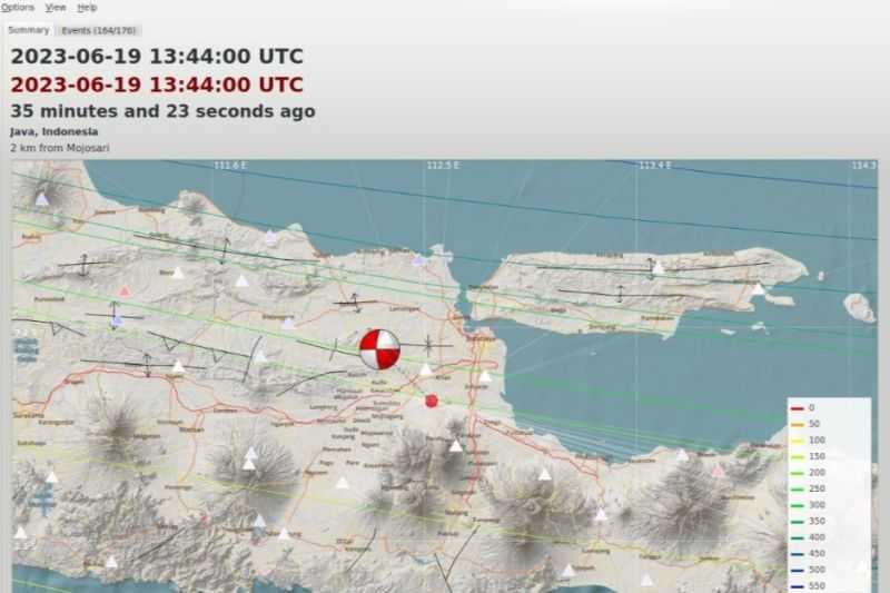 BMKG: Gempa Dangkal di Mojokerto Dipicu Sesar yang Belum Terpetakan