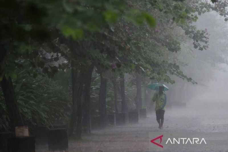 BMKG Prakirakan pada Sabtu Terjadi Hujan Ringan hingga Petir Landa Sejumlah Kota Besar