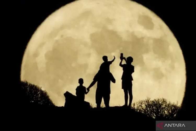 BMKG Sebut Fenomena Hunter Moon Bisa Disaksikan di RI dan Tidak Berbahaya untuk Mata