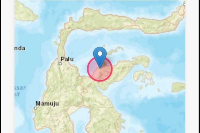 BMKG: Sesar Aktif Picu Gempa M5,4 di Wilayah Tojo Una-una