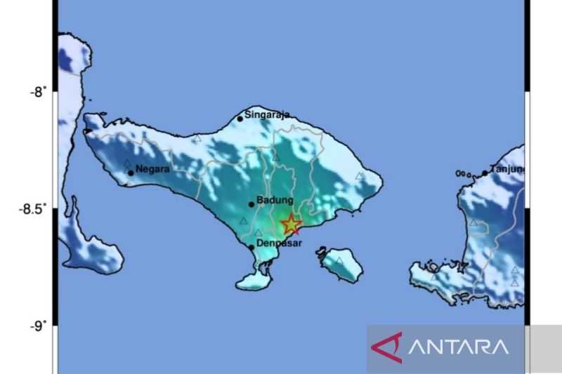 BMKG Ungkap Gempa Gianyar Bali Dipicu Sesar Aktif di Darat