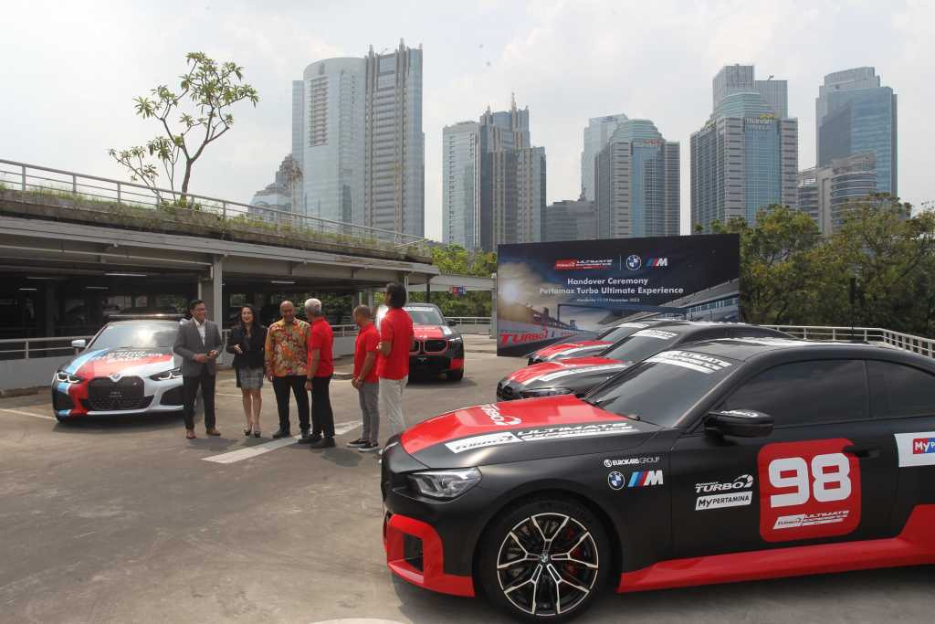 BMW Indonesia Bersama diler Resmi BMW M Serahkan 5 Unit BMW Performa Tinggi Dukung Perhelatan Pertamax Turbo Ultimate Experience 2023 3